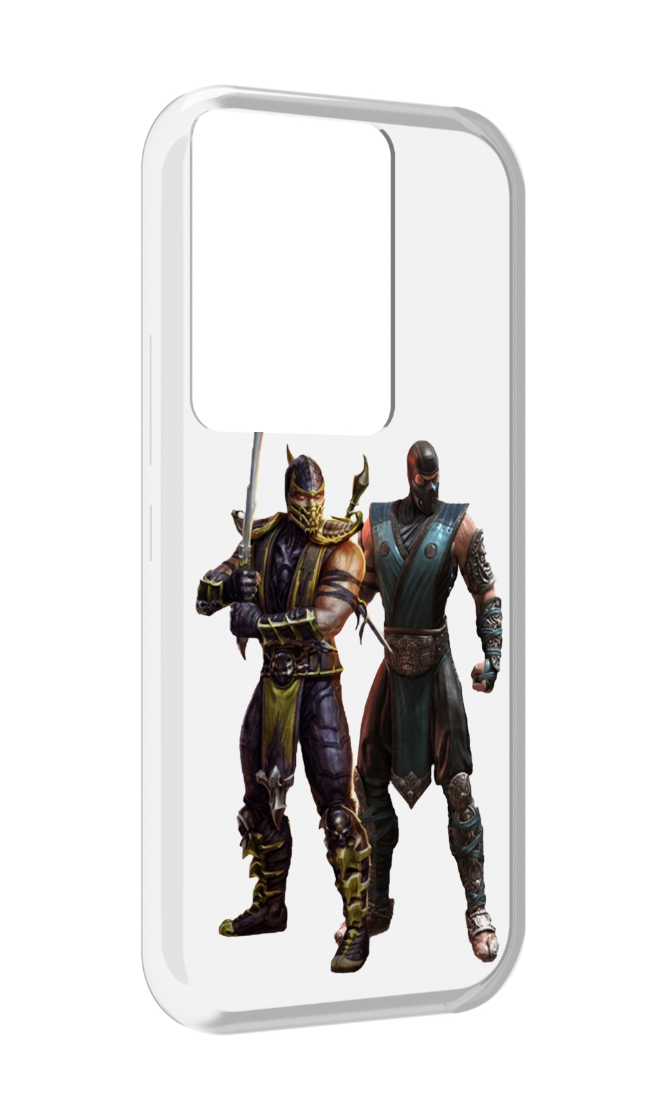 

Чехол MyPads Mortal-Kombat-1 для Itel Vision 3 Plus / Itel P38 Pro, Прозрачный, Tocco
