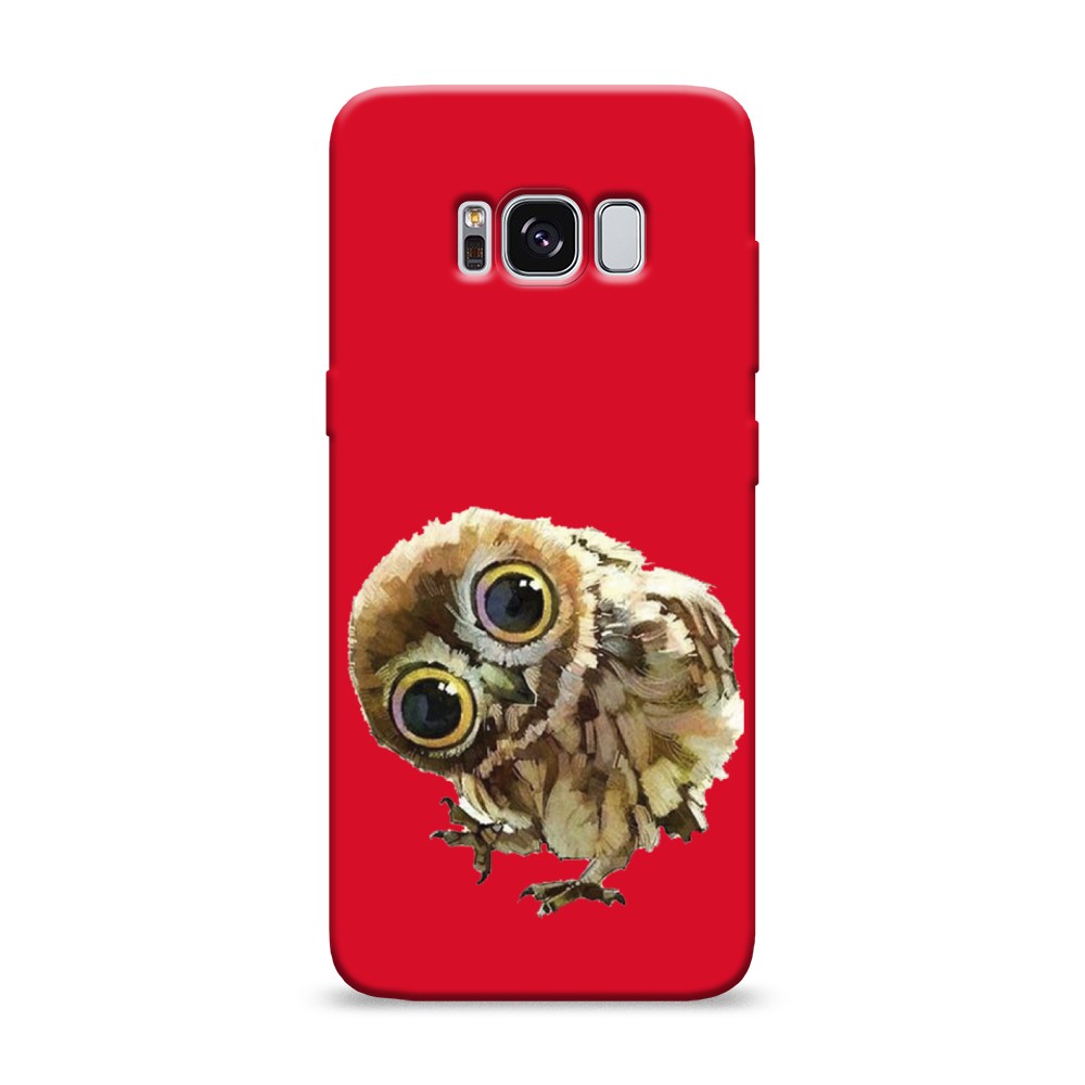 

Чехол Awog на Samsung Galaxy S8 "Любопытный совенок", Разноцветный, 24753-1