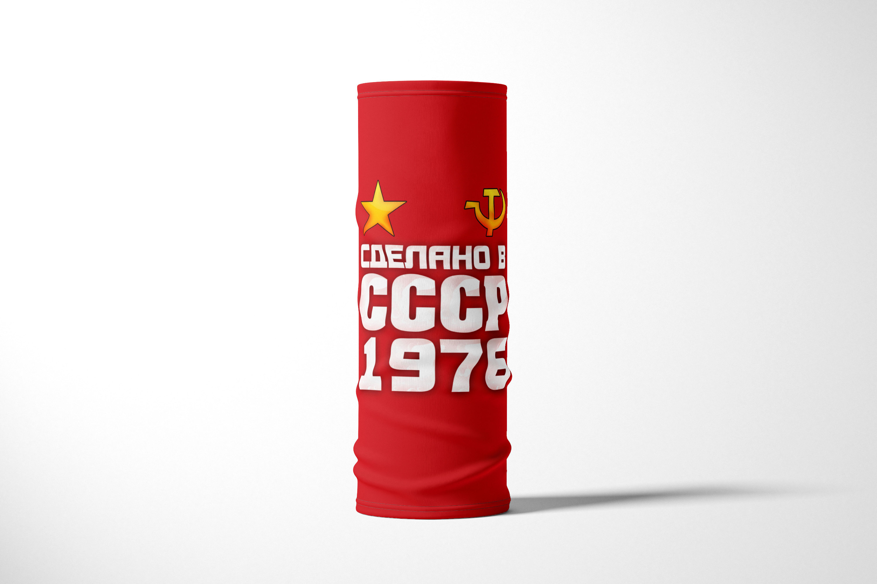 

Бандана / Бафф / Снуд-трансформер / Патриотичные / Я Русский Сделано в 1976, Красный, BBuffVM_VM1441995