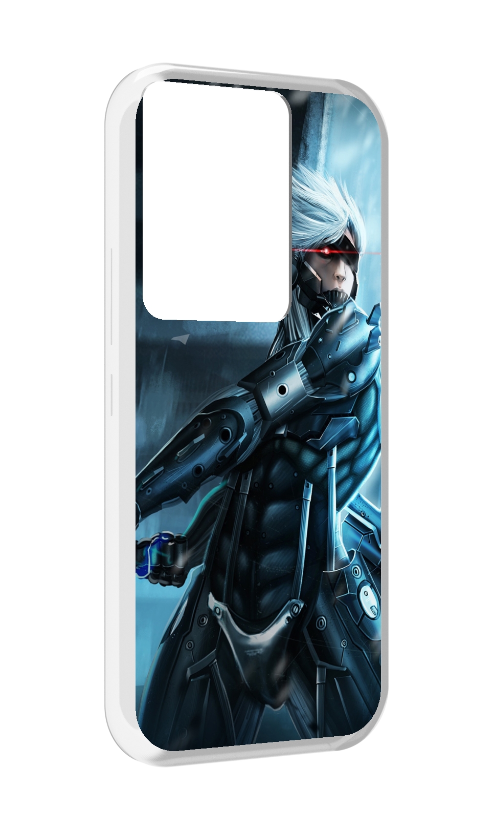 

Чехол MyPads Metal Gear Rising Revengeance для Itel Vision 3 Plus / Itel P38 Pro, Прозрачный, Tocco