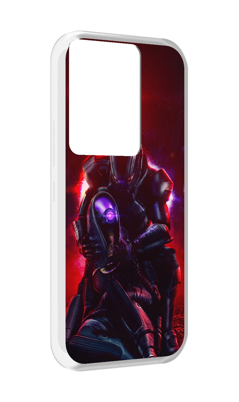 

Чехол MyPads Mass Effect для Itel Vision 3 Plus / Itel P38 Pro, Прозрачный, Tocco