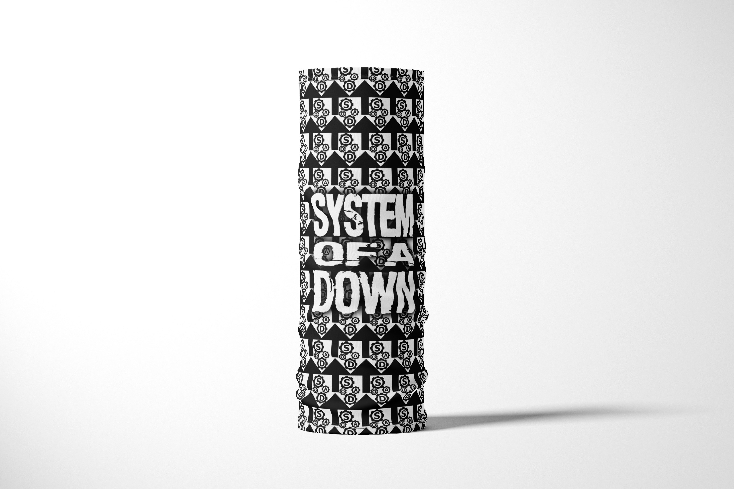 

Бандана / Бафф / Снуд-трансформер / Рок / System of a Down, Черный;серый, BBuffVM_VM1437757