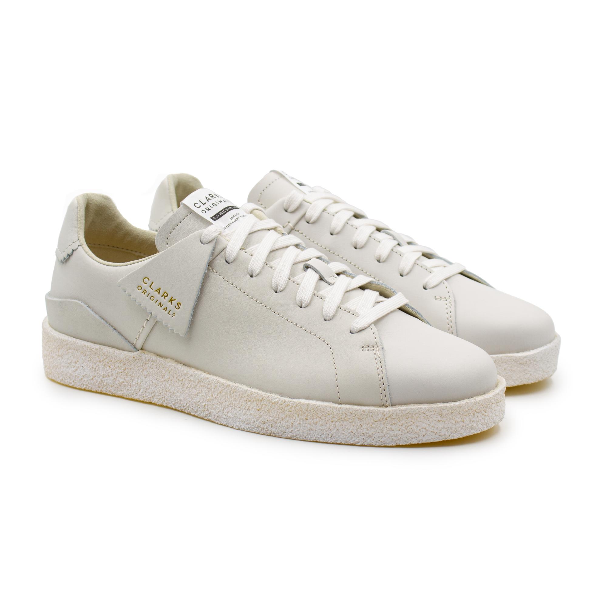 

Кеды мужские Clarks Tormatch 26161902 белые 44.5 EU, Tormatch 26161902