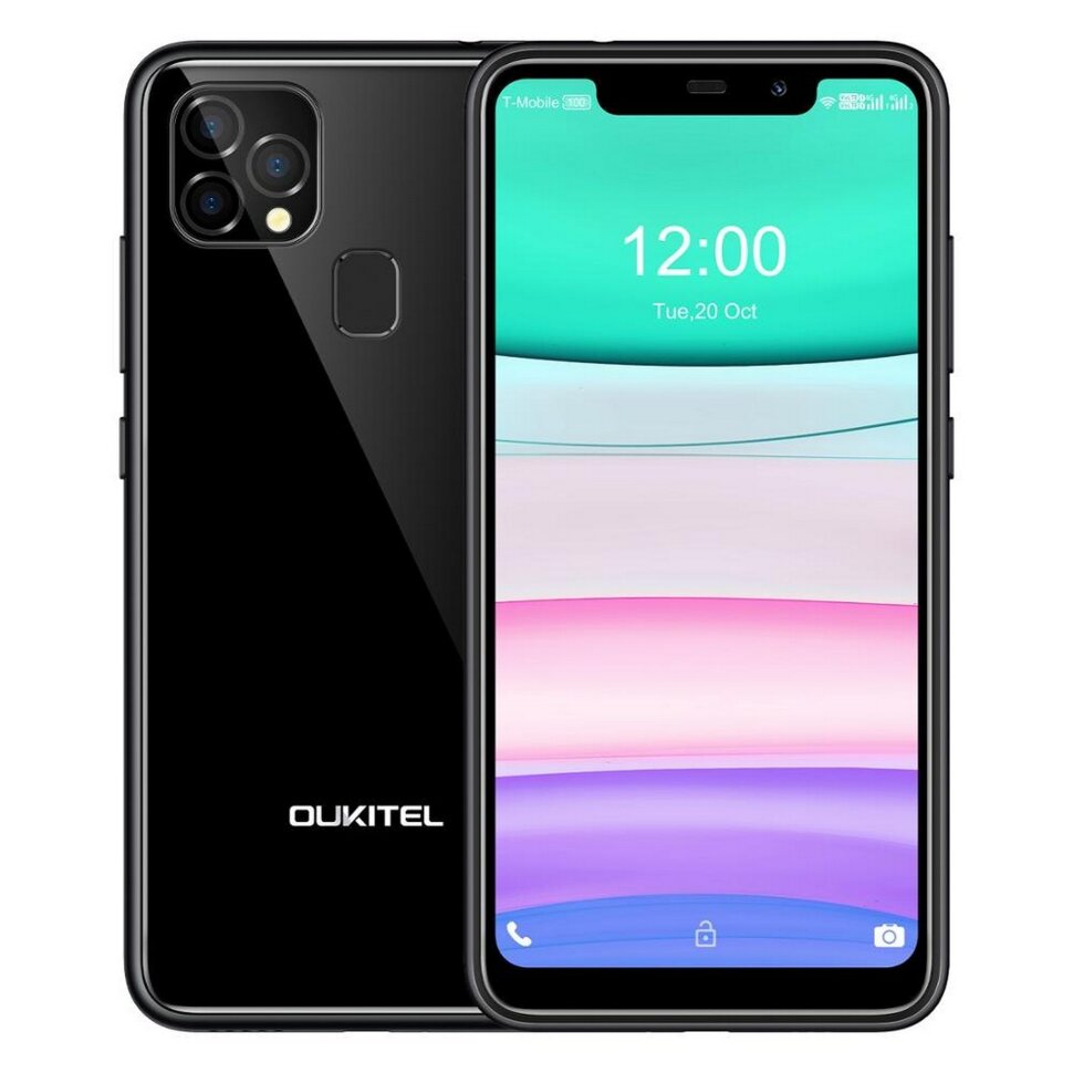 фото Смартфон oukitel c22 4/128gb, black