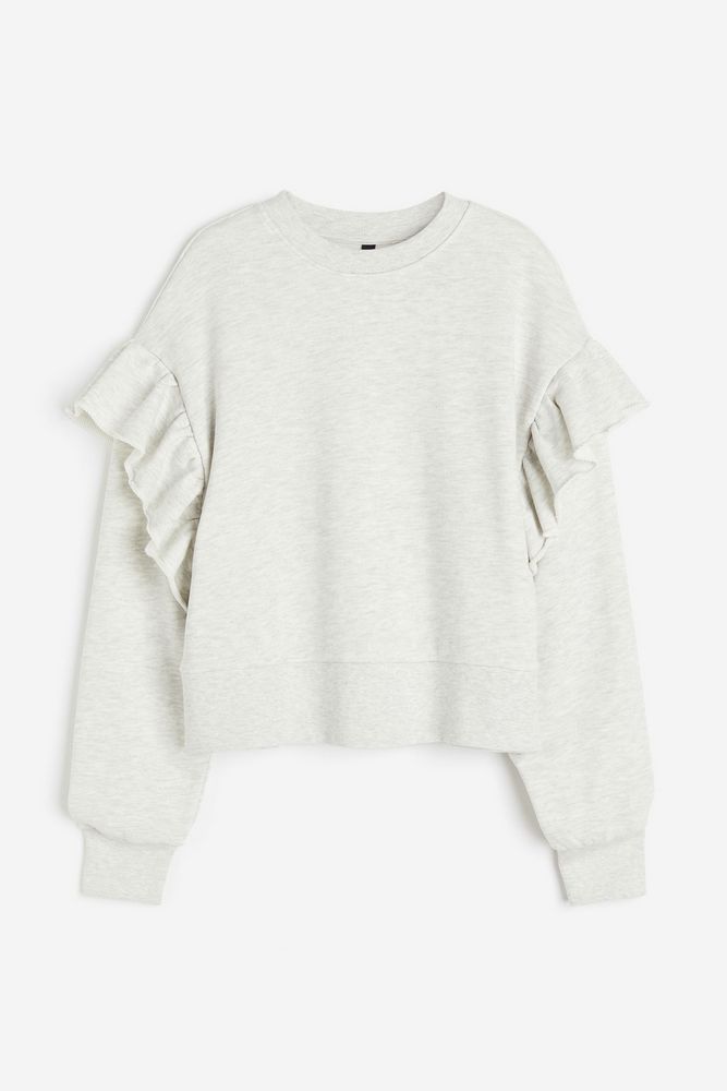 

Свитшот женский H&M 1210636 серый XS, 1210636