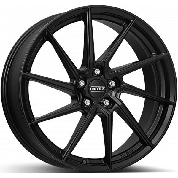 фото Колесный диск dotz spa black mb 8x19/5x114.3 et48 d71.6 osa9k0ka48