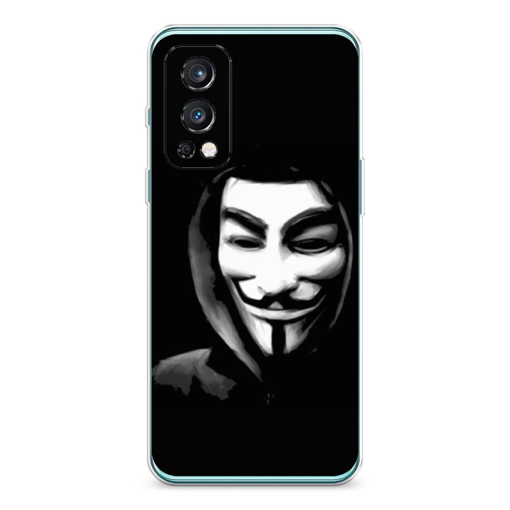 

Чехол Awog на OnePlus Nord 2 / ВанПлас Nord 2 "Анонимус", Черный;серый;белый, 151750-5