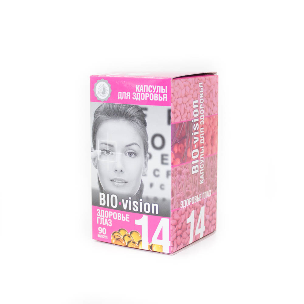 Купить Масло Дом Кедра №14 капсулированное здоровье глаз 'BIO-vision' капсулы 60 шт.