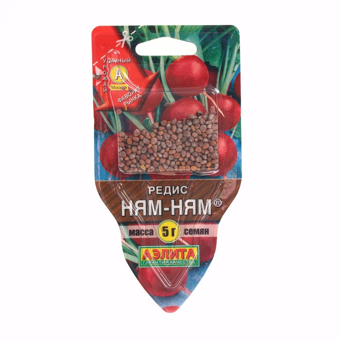 

Семена редис Ням-ням Аэлита 6468135 1 уп.