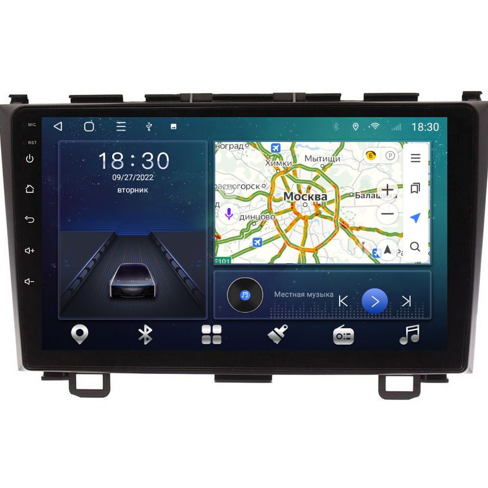 Магнитола CRS-300 Honda CR-V 3 2007-2012 - Android 13 - Процессор 8 ядер - Carplay - DSP