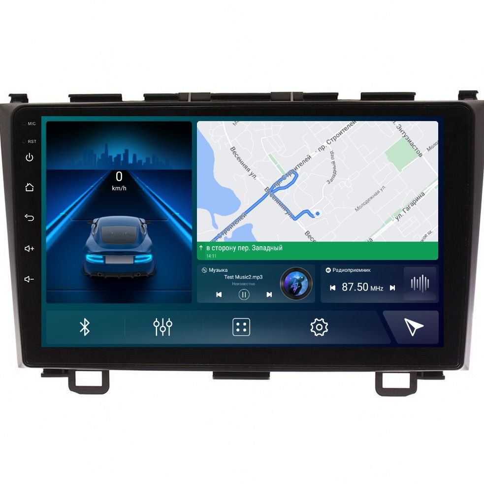 Магнитола CRS-300 Honda CR-V 3 2007-2012 - Android 13 - Процессор 8 ядер - Память 4+64Gb