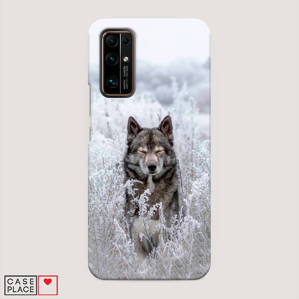 

Чехол Awog "Волк в поле" для Honor 30