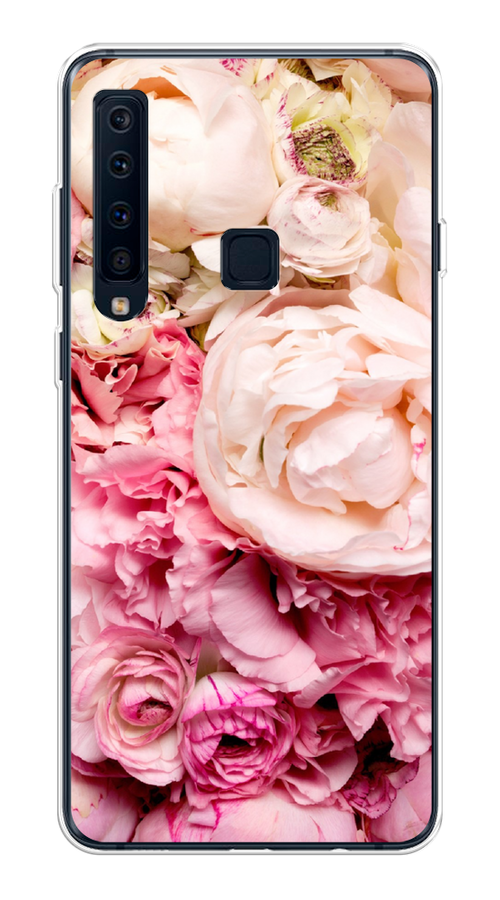 

Чехол Awog на Samsung Galaxy A9 2018 "Пионы яркие", Розовый, 26650-8