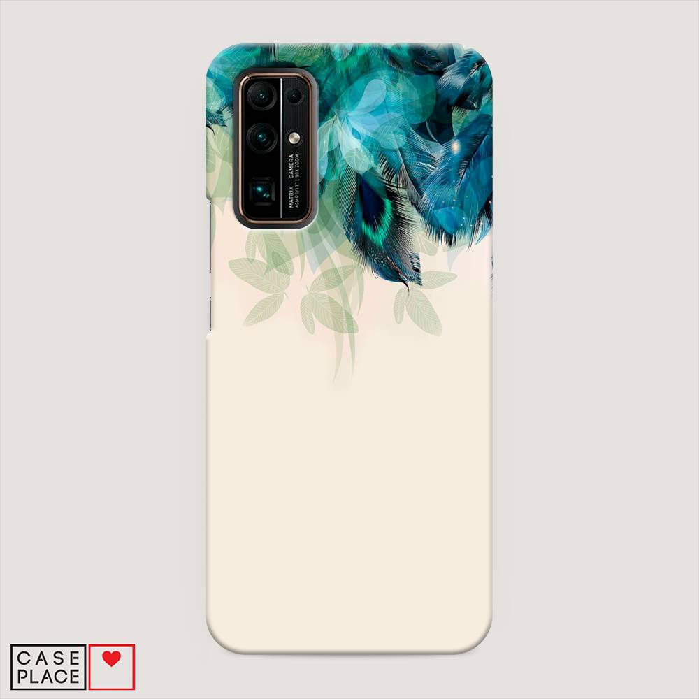 

Чехол Awog "Перья голубого цвета" для Honor 30