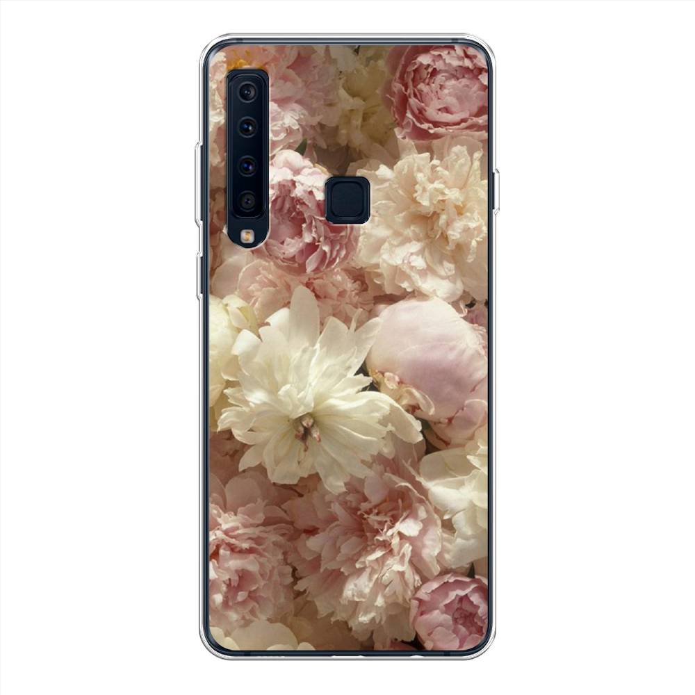 

Чехол Awog на Samsung Galaxy A9 2018 "Пионы светлые", Бежевый;коричневый, 26650-8