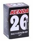 

Велокамера Kenda 26x2.125-2.35, Extreme, a/v-48 мм, толщина стенки 0.87 мм, Черный