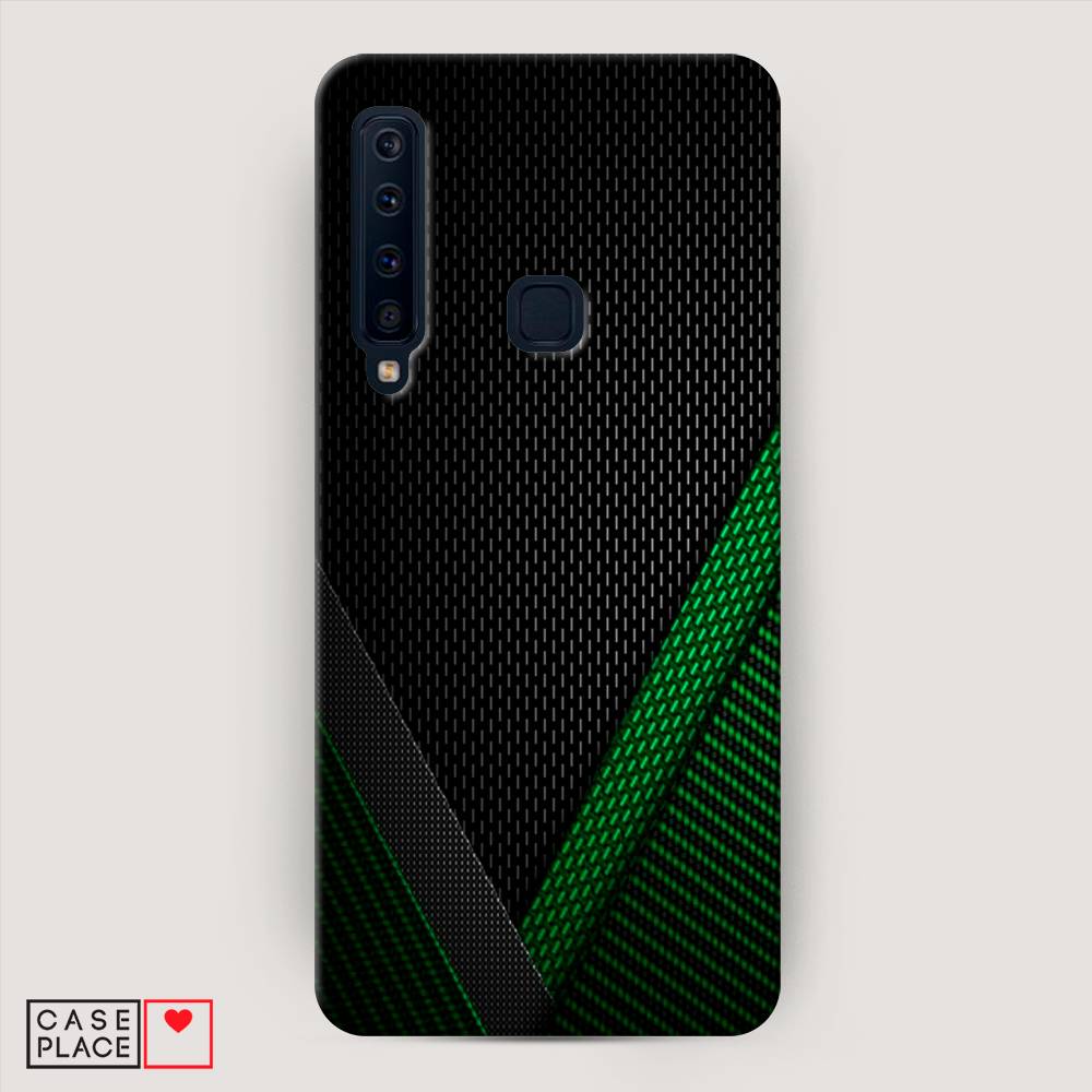 

Чехол Awog "Зеленый карбон" для Samsung Galaxy A9 2018