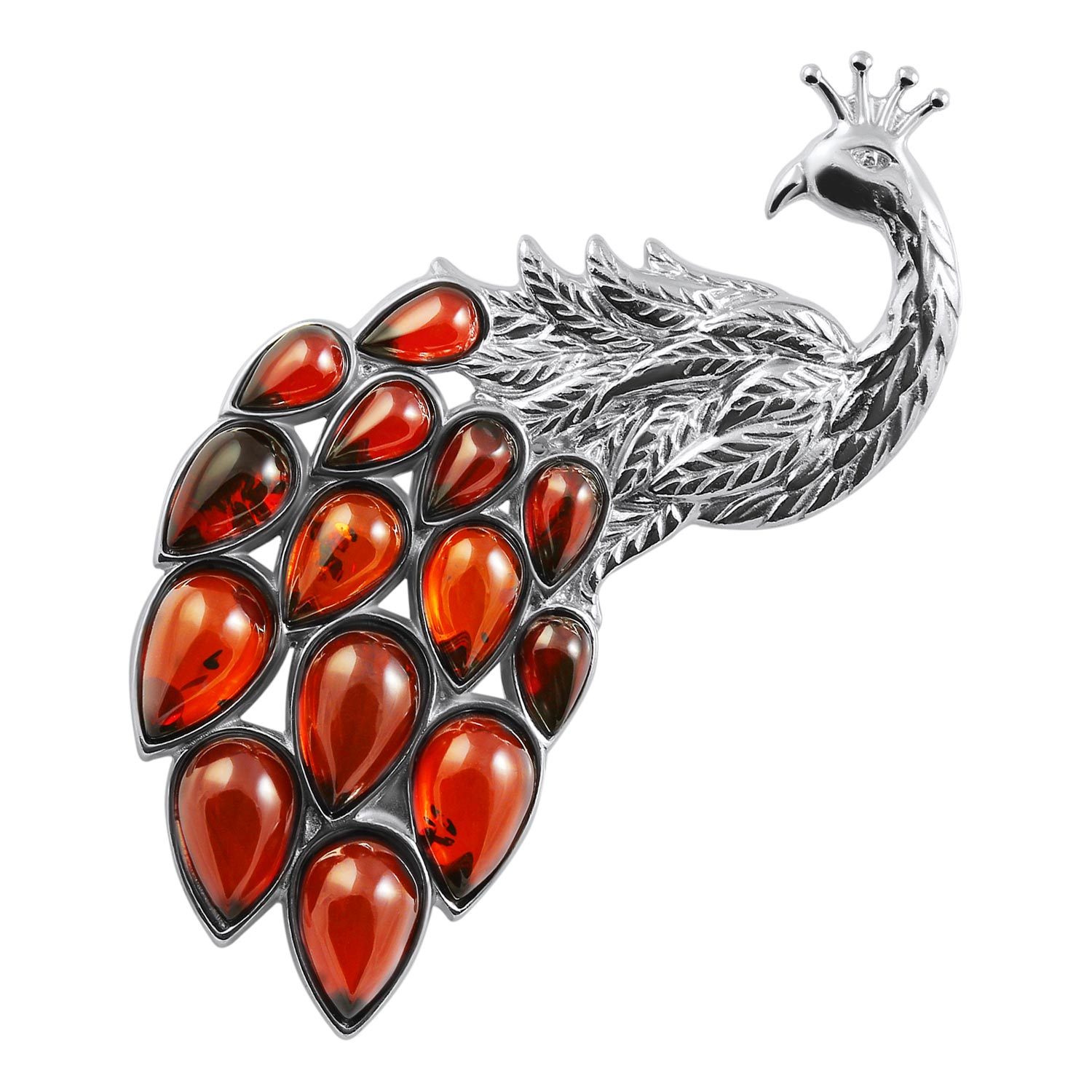 

Брошь из серебра с янтарем Darvin 927041150AA, 927041150AA