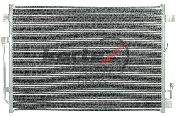 

KORTEX KRD2071_Радиатор кондиционера NISSAN Murano II Z51 08- с ресивером
