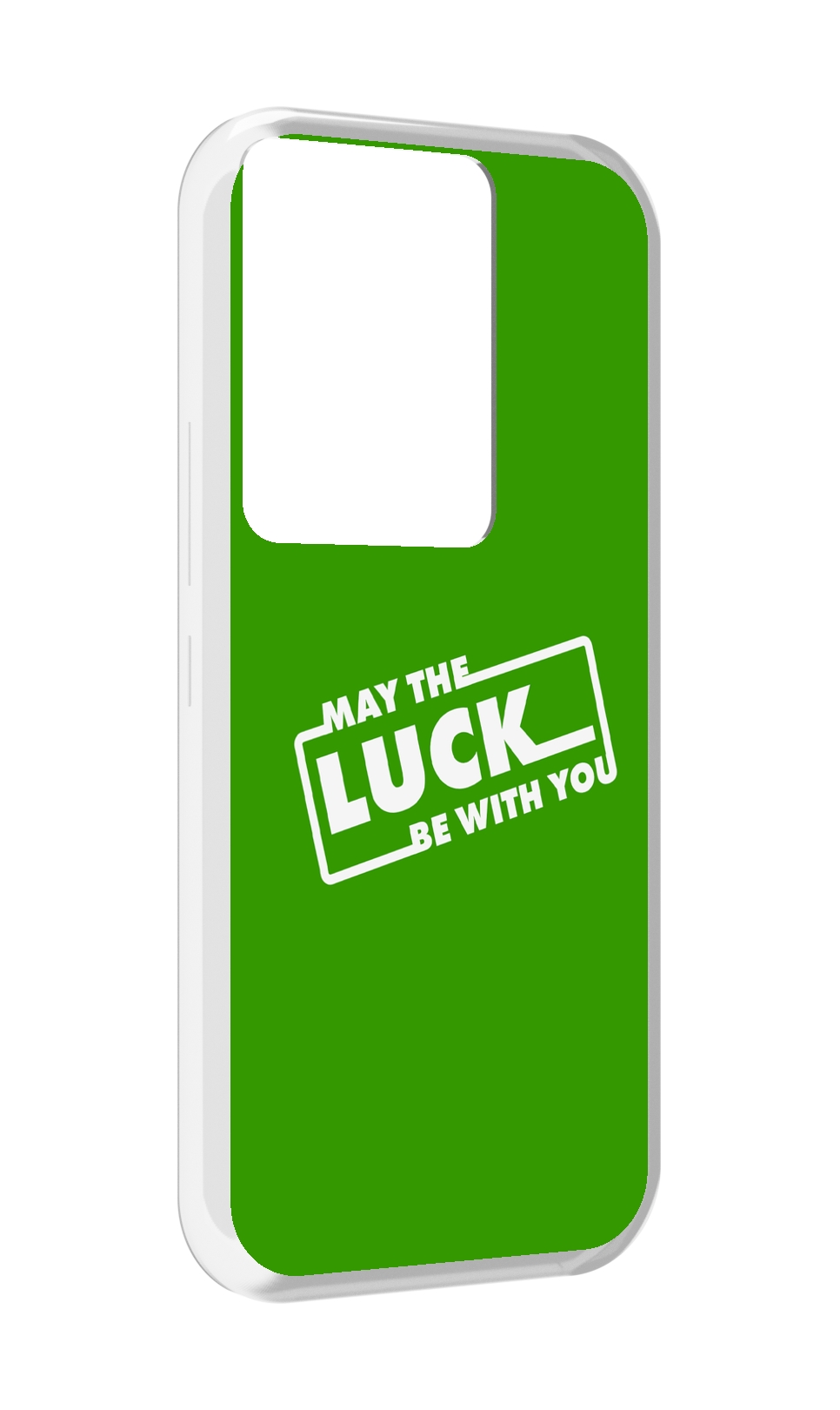 

Чехол MyPads Luck green для Itel Vision 3 Plus / Itel P38 Pro, Прозрачный, Tocco