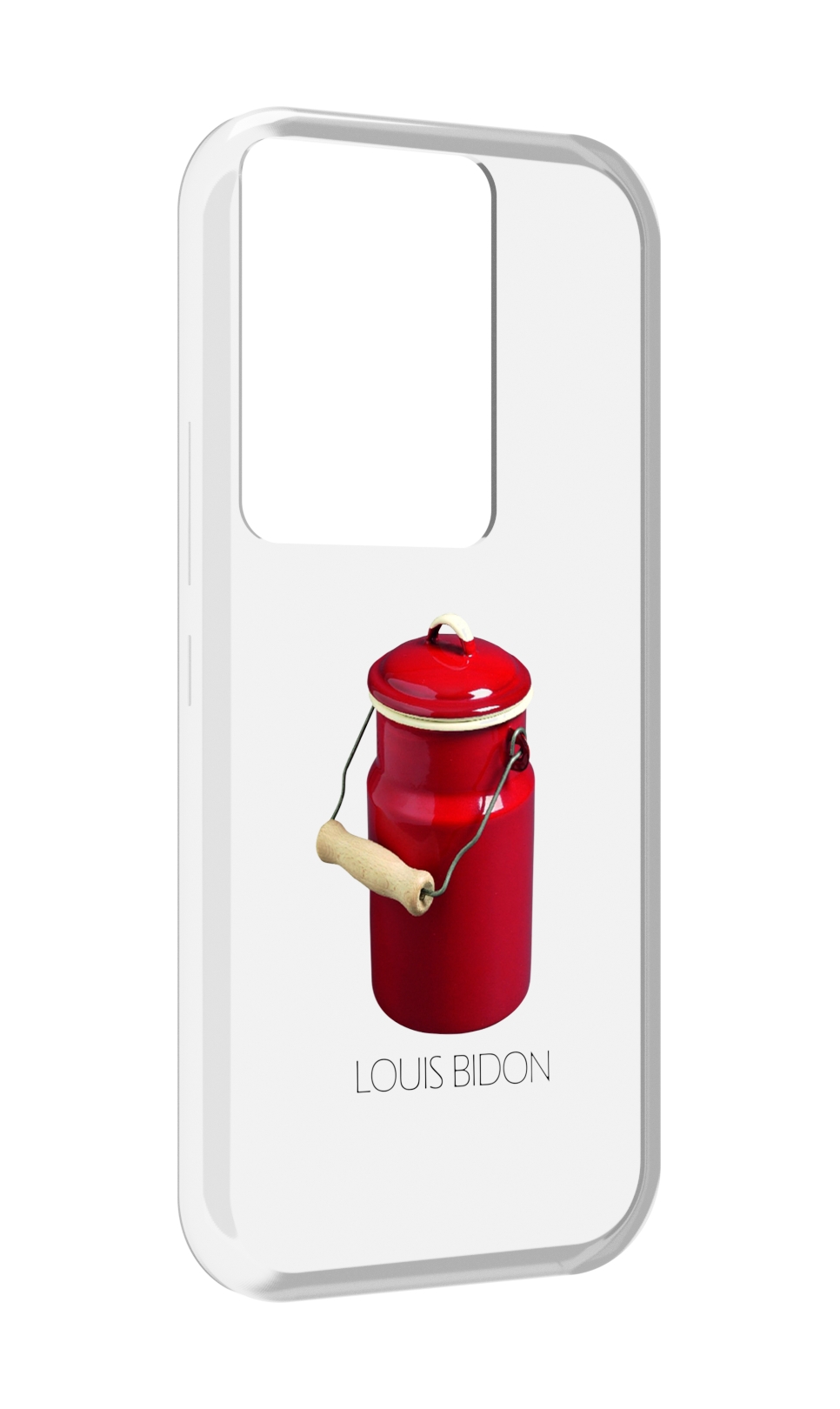 

Чехол MyPads Louis-bidon для Itel Vision 3 Plus / Itel P38 Pro, Прозрачный, Tocco