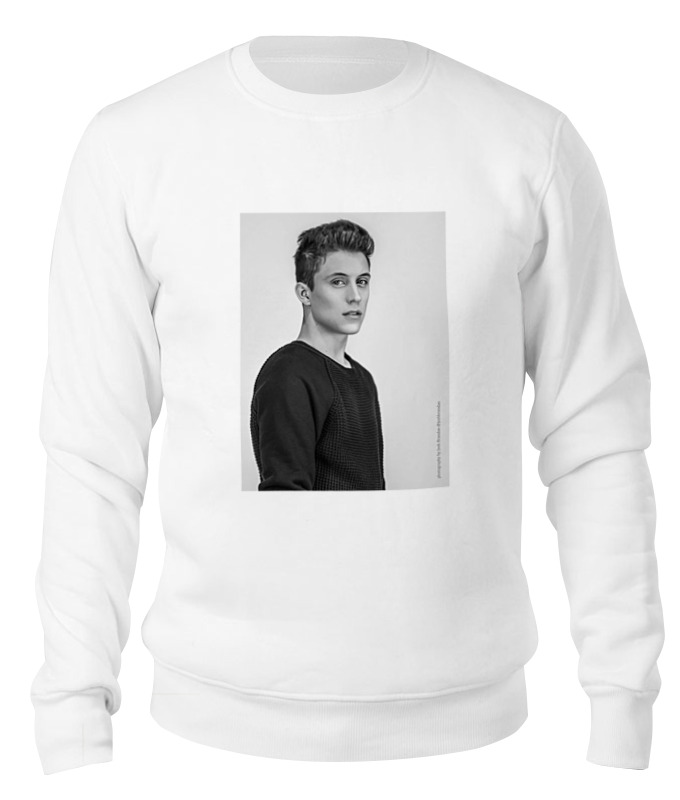 

Свитшот унисекс Printio Loik nottet белый M, Loik nottet