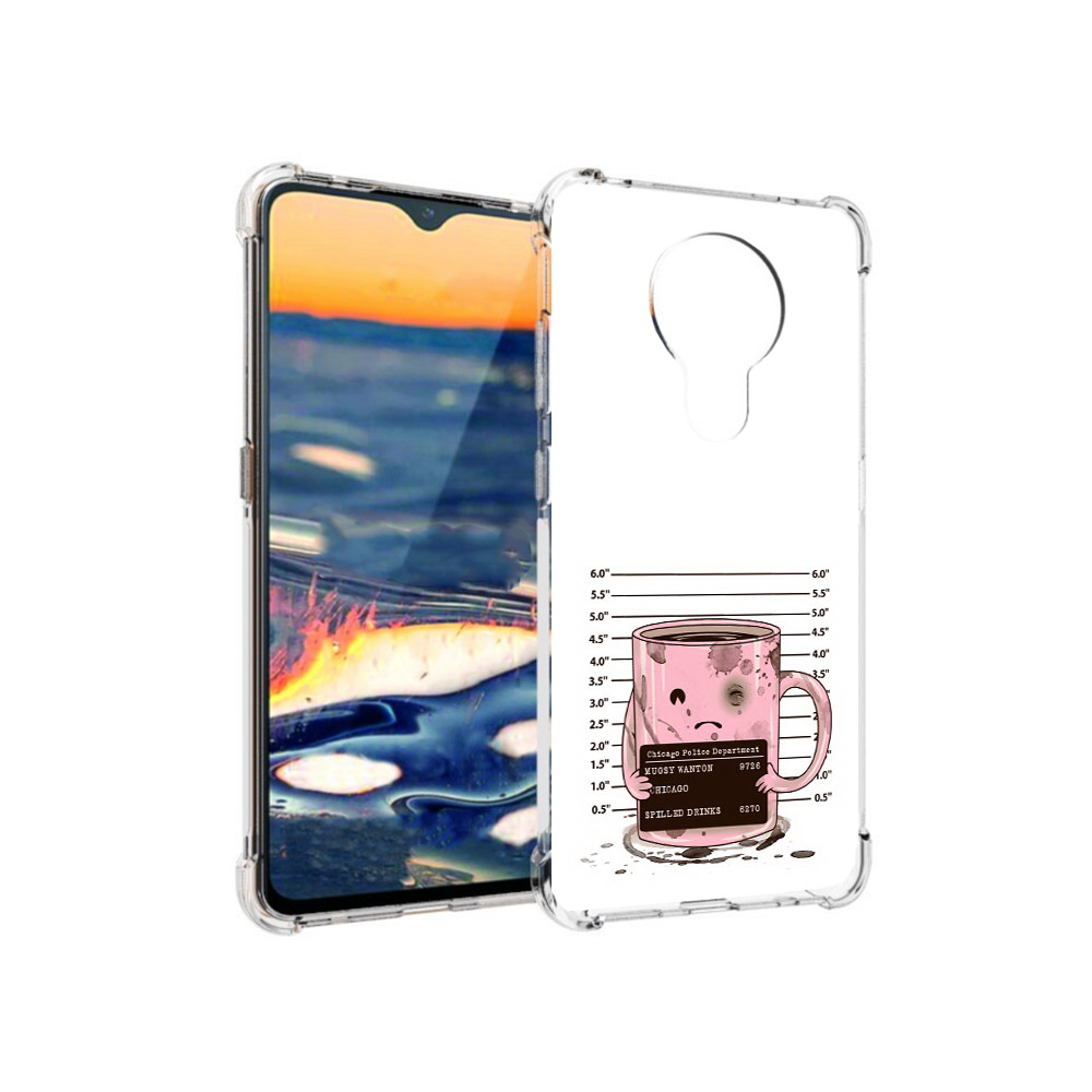 

Чехол MyPads Tocco для Nokia 5.3 кружка (PT227052.106.420), Прозрачный, Tocco