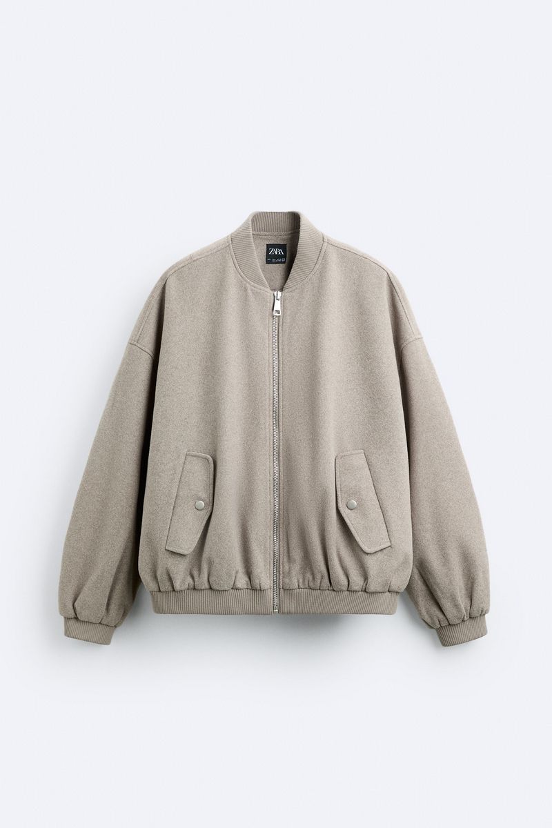 

Куртка мужская ZARA 05344402 серая XL, Серый, 05344402