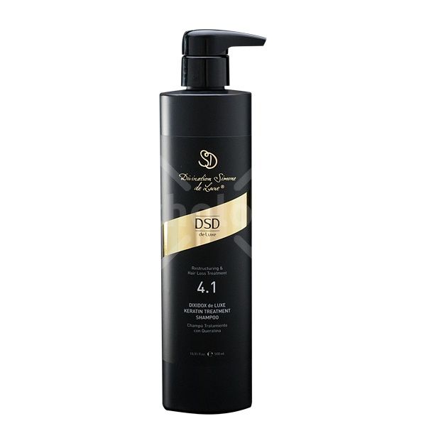 Шампунь DSD de Luxe 4.1 с кератином 500 мл alerana комплекс для волос витаминно минеральный 60 шт