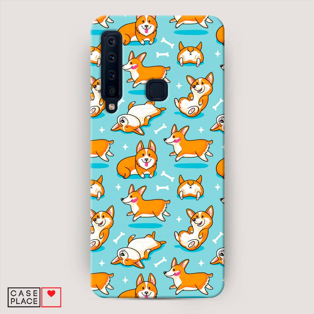 

Чехол Awog "Веселые корги" для Samsung Galaxy A9 2018