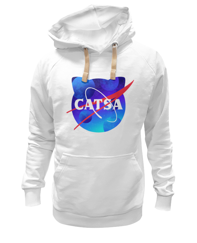 

Худи унисекс Printio Catsa белое 2XL, Белый, Catsa