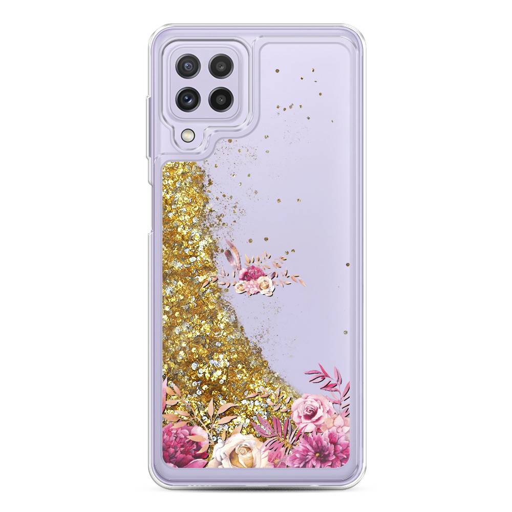 

Чехол Awog на Samsung Galaxy A22 / Самсунг A22 "Нежные розовые цветы", 2103190-1