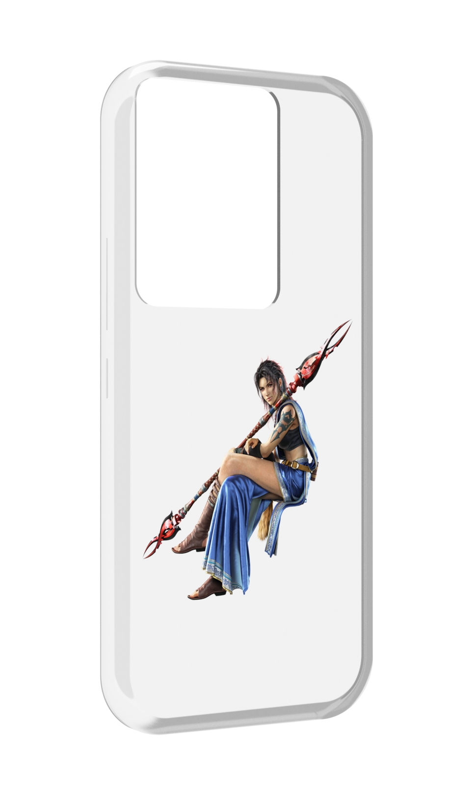 

Чехол MyPads Final-Fantasy-2 для Itel Vision 3 Plus / Itel P38 Pro, Прозрачный, Tocco