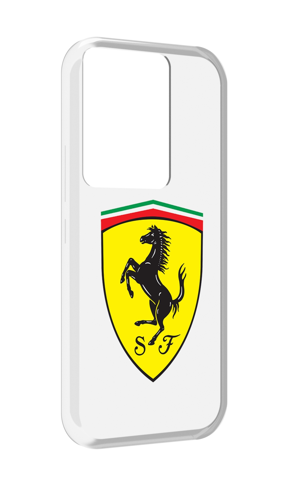 

Чехол MyPads Ferrari-3 мужской для Itel Vision 3 Plus / Itel P38 Pro, Прозрачный, Tocco