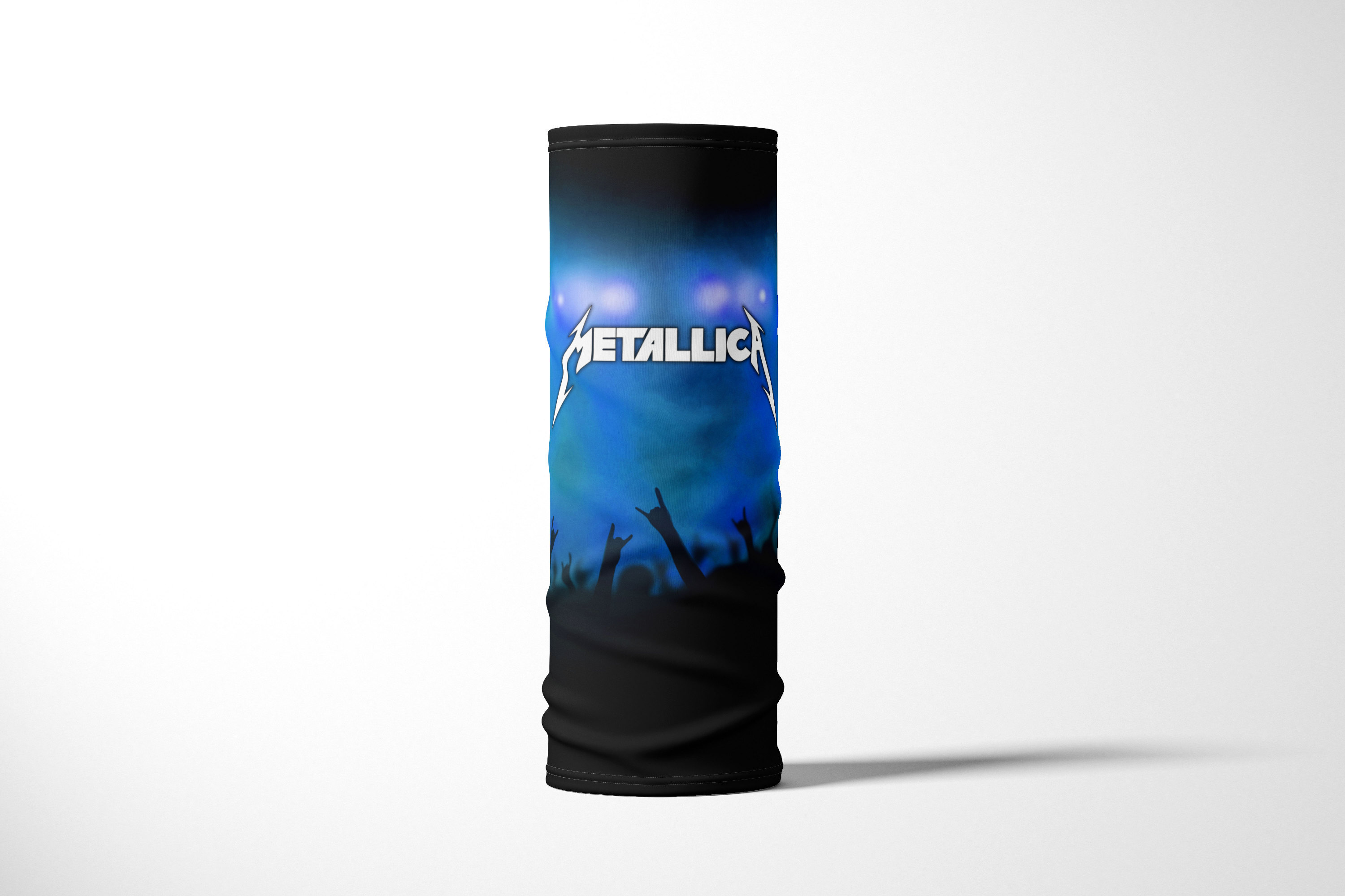 

Бандана / Бафф / Снуд-трансформер / Рок / Metallica, Черный;синий, BBuffVM_VM1431551