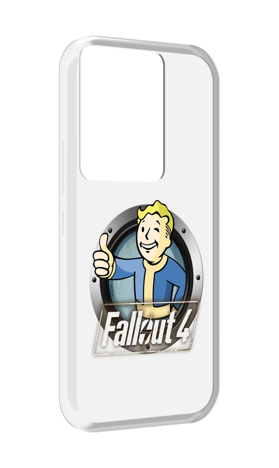 

Чехол MyPads Fallout-4 для Itel Vision 3 Plus / Itel P38 Pro, Прозрачный, Tocco