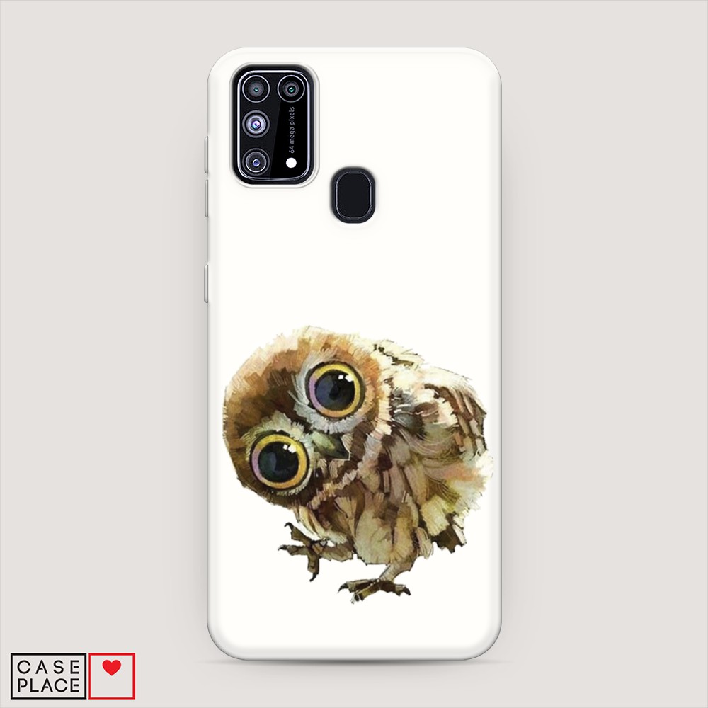 

Чехол Awog на Samsung Galaxy M31 / Самсунг M31 "Любопытный совенок", Разноцветный, 2100757-1