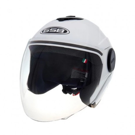 

Шлем GSB G-249 White Glossy, размер S
