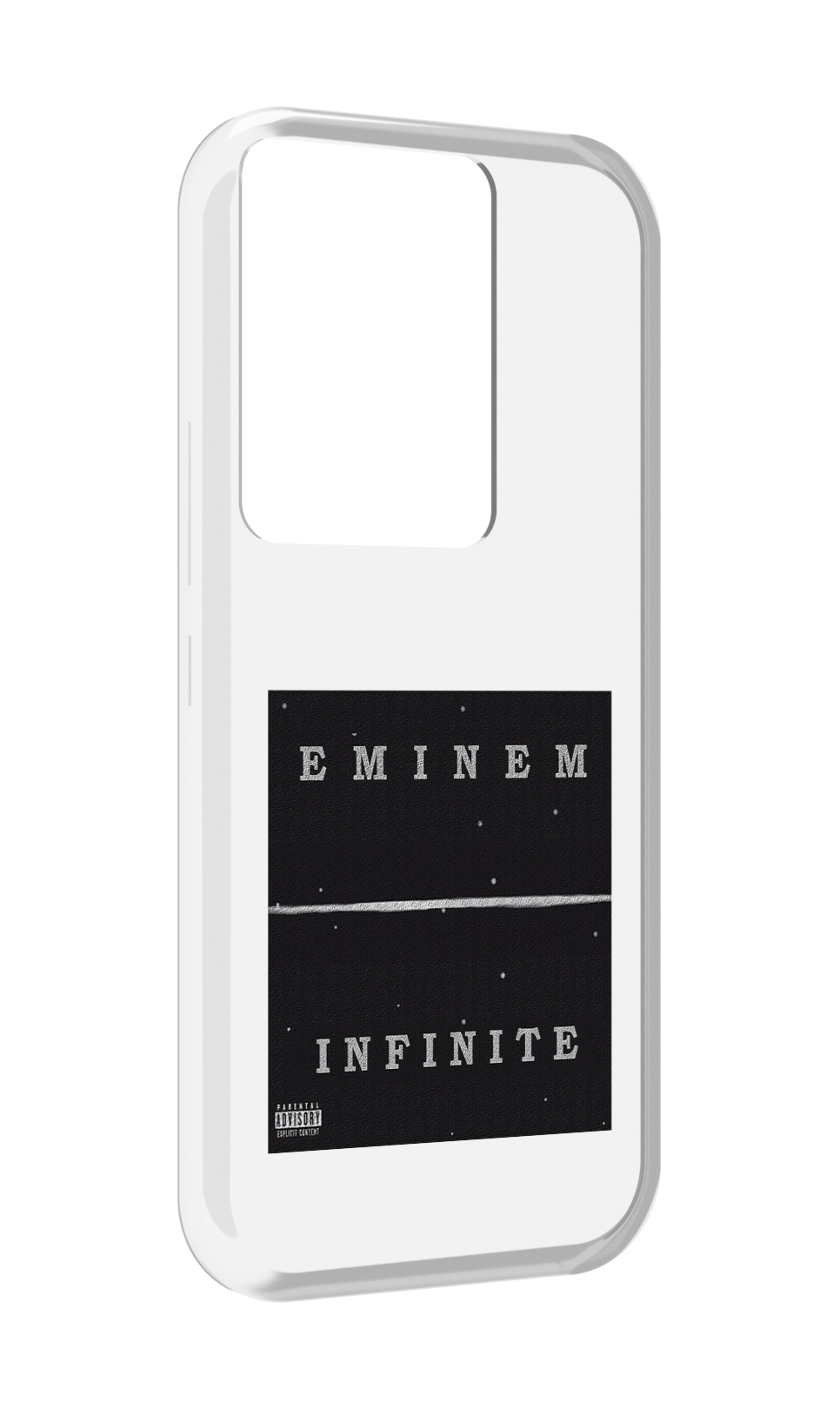 

Чехол MyPads Eminem INFINITE для Itel Vision 3 Plus / Itel P38 Pro, Прозрачный, Tocco