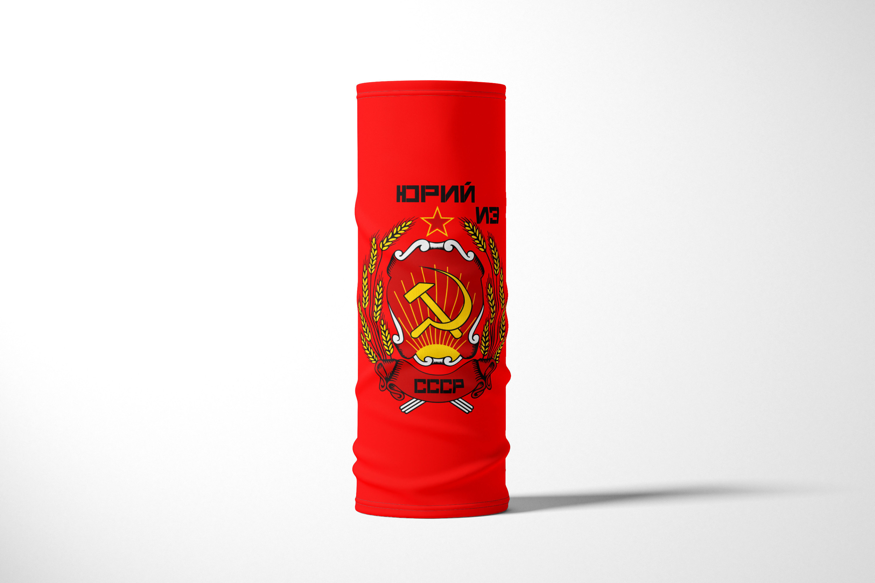 

Бандана / Бафф / Снуд-трансформер / Имена / Юрий из СССР, Красный;черный, BBuffVM_VM1430129