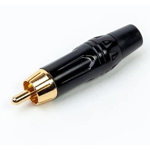 Разъем RCA (Папа) MRC RCCZ-P-B BLK