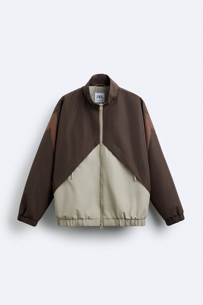 

Куртка мужская ZARA 08281365 коричневая L, Коричневый, 08281365