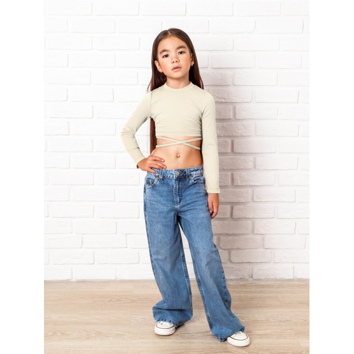 

Топ детский Amarobaby AB-OD22-GN2702, бежевый, 128, AB-OD22-GN2702