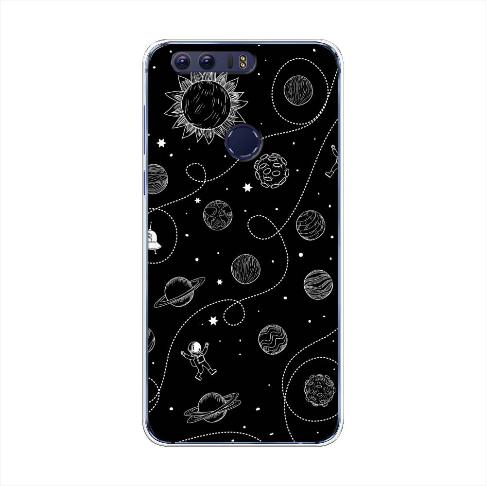 

Чехол Awog на Honor 8 "В невесомости", Разноцветный, 60950-4