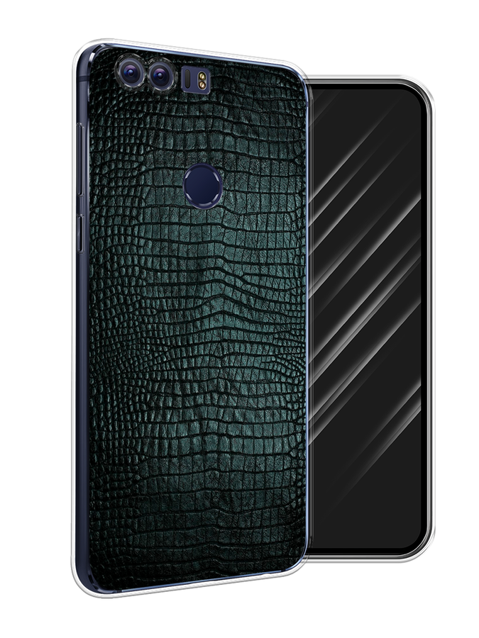 

Чехол Awog на Honor 8 "Черная змея", Разноцветный, 60950-3