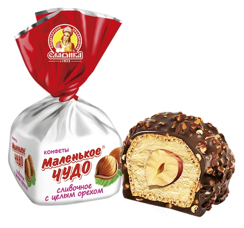 

Конфеты Славянка Маленькое чудо сливочное 1 кг, маленькое чудо
