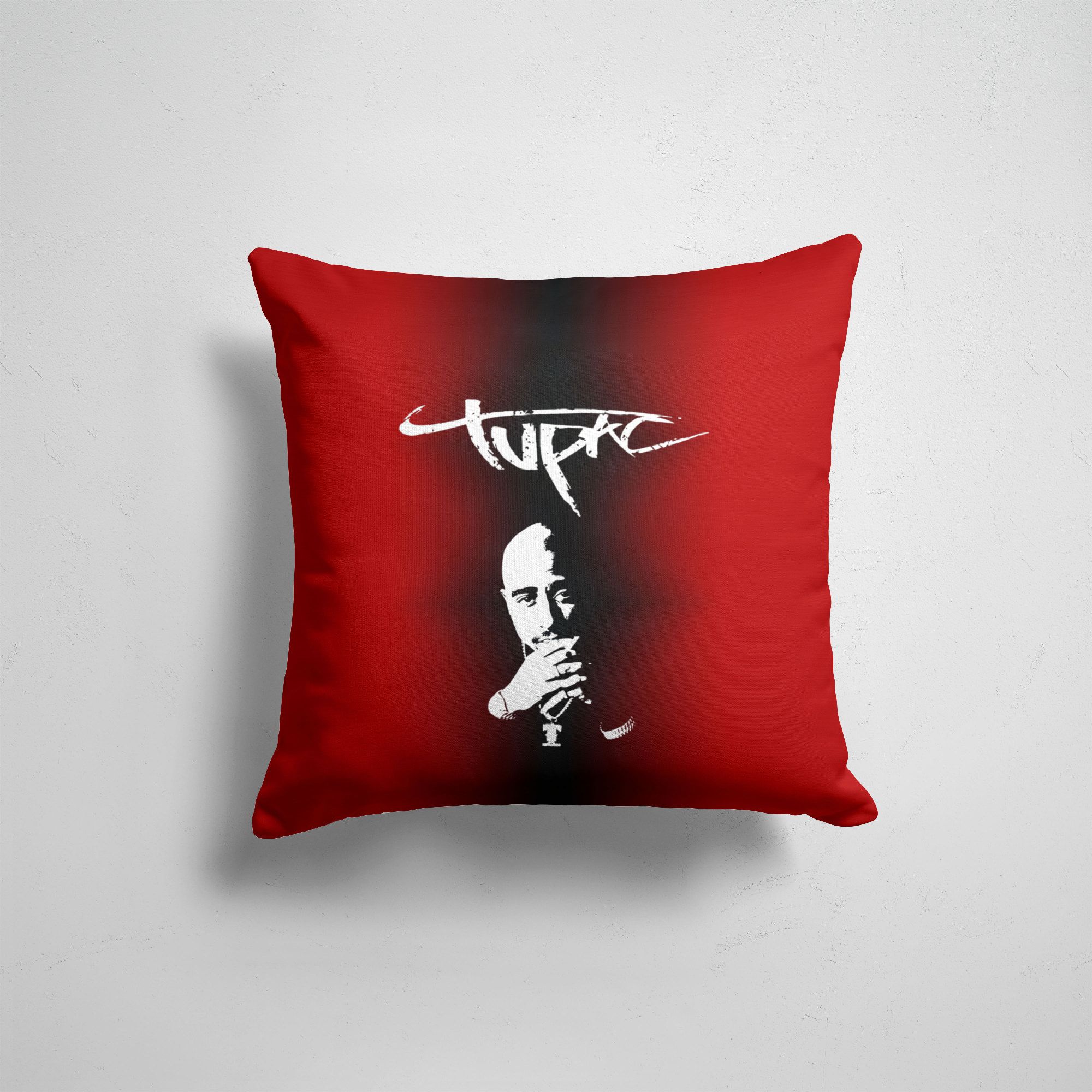 

Подушка декоративная 45х45см Rap Разный Рэп 2Pac, Разноцветный