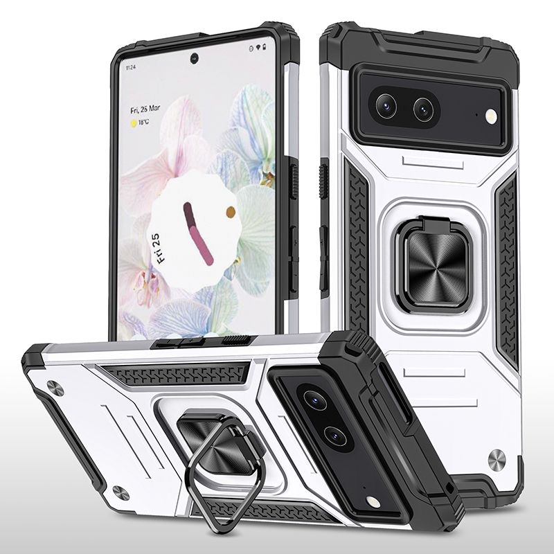 

Противоударный чехол Legion Case для Google Pixel 7 (серебряный), Серебристый