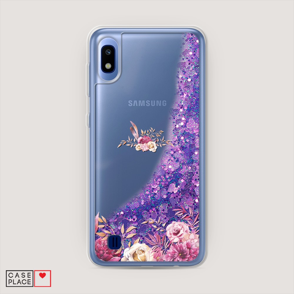 

Чехол Awog на Samsung Galaxy A10 "Нежные розовые цветы", Разноцветный, 27992-1