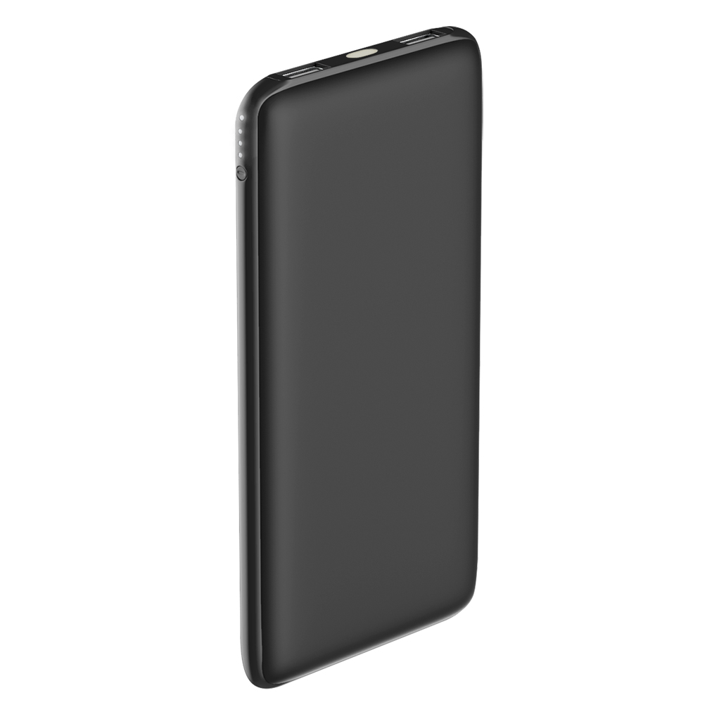 фото Внешний аккумулятор slim, 10000mah, black, olmio,